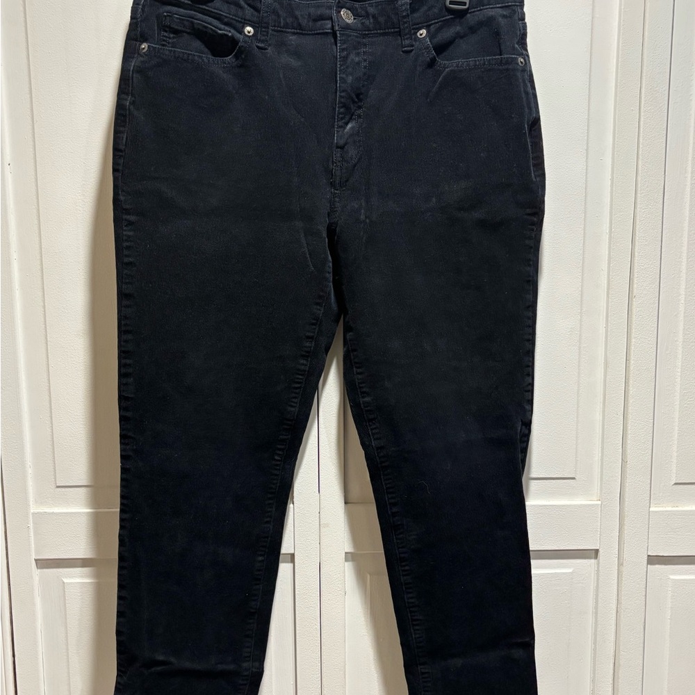 Banana Republic‎ Black Mom Jeans High-Rise Slim Pants